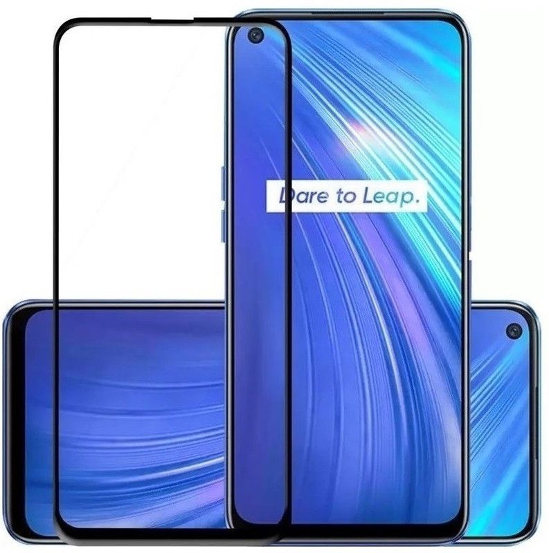 Gadget Five Edge To Edge Tempered Glass for -Realme 6, Realme 6i, Realme 7, Realme Narzo 20 Pro  (Pack of 1)