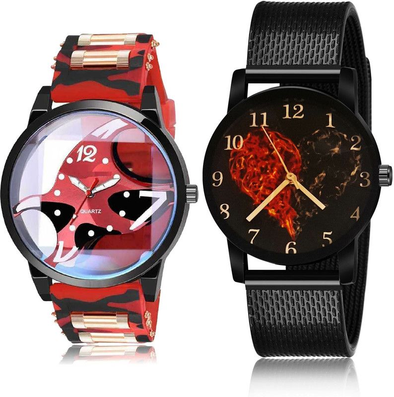 Analog Watch - For Men Best Exclusive 2 Watch Combo For Boys And Men - BC61-BCPL26