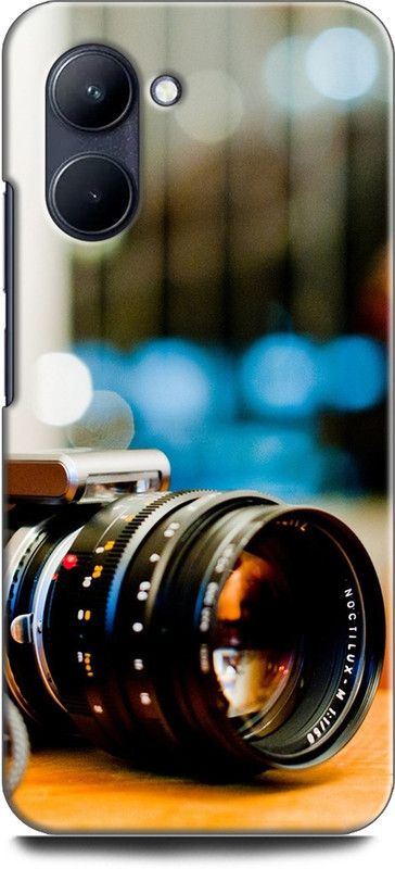 WallCraft Back Cover for Realme C33, RMX3624 CAMERA, CAMERA LENS, GLARE, PHOTOGRAPHY  (Multicolor, Dual Protection, Pack of: 1)
