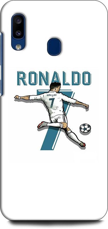 Afterglow Back Cover for SAMSUNG Galaxy M10s RONALDO, CR7, FOOTBALL, NUBIA, REAL MADRID, STOCK, CALCIO, JUVENTUS  (Multicolor, Shock Proof, Pack of: 1)