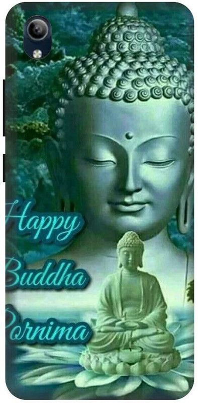PHONE WALEY.COM Back Cover for VIVO Y90 , VIVO 1908 ,Buddha,BHUD DARM, Printed back cover  (Green, Hard Case, Pack of: 1)