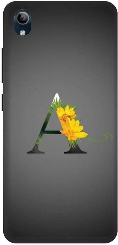 PHONE WALEY.COM Back Cover for VIVO Y90 , VIVO 1908 ,A letter,A name A word , Printed Back Cover  (Silver, Hard Case, Pack of: 1)
