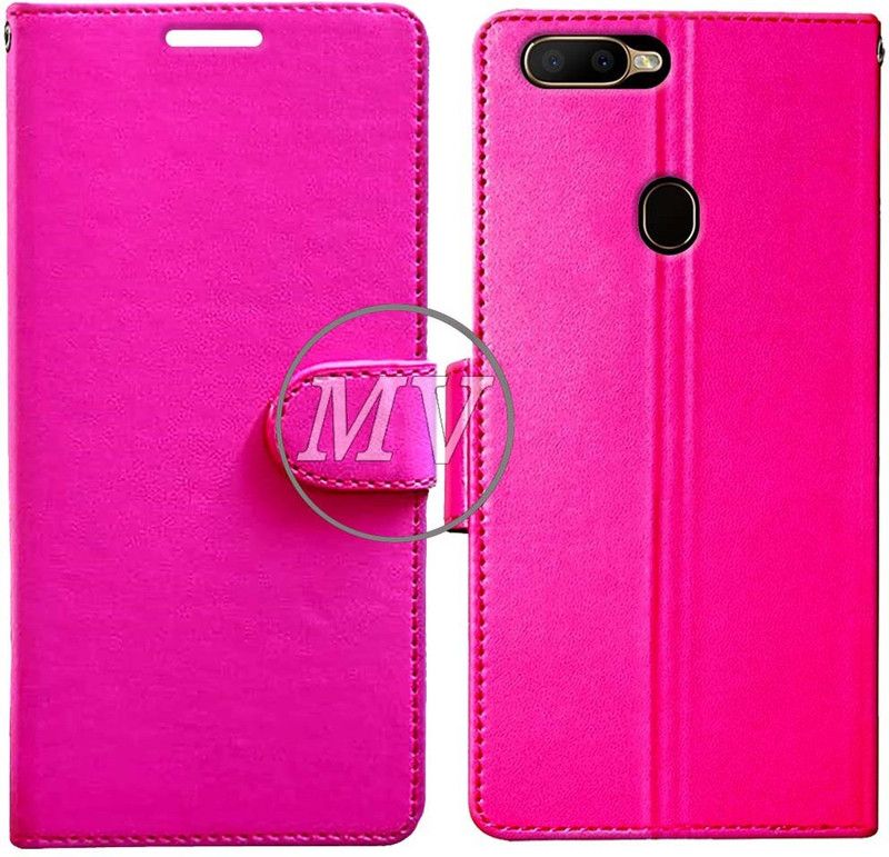 MV Back Cover for Realme U1  (Pink, Cases with Holder)