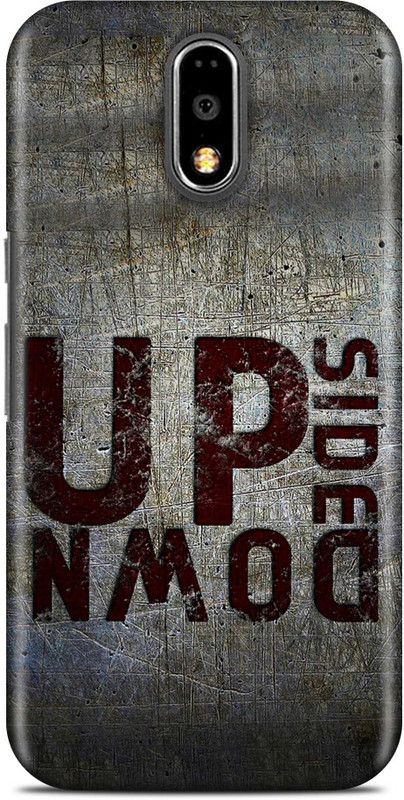 Sankee Back Cover for Motorola Moto G4 (Without Logo)  (Grey, Maroon, Hard Case)