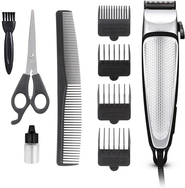 KMI New Wired Length Adjustable Professional Hair Trimmer Trimmer 150 min Runtime 5 Length Settings  (Multicolor)