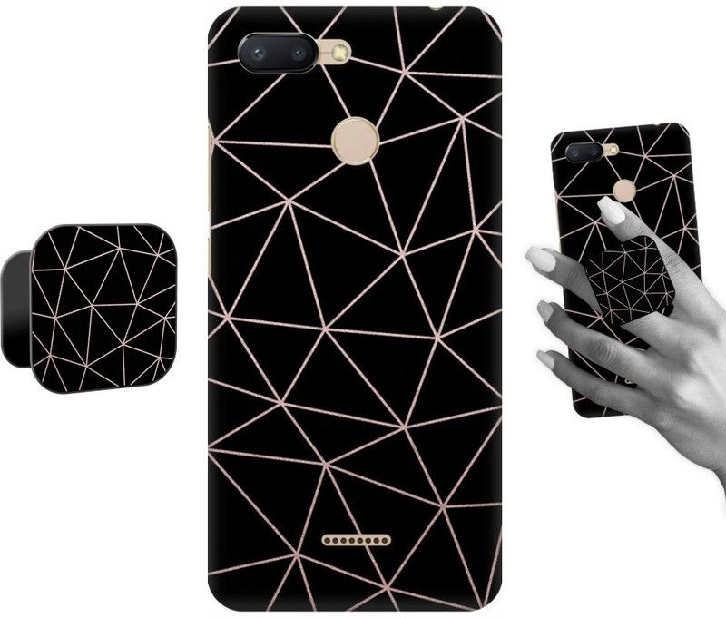 COBIERTAS Back Cover for Mi Redmi 6  (Multicolor, Cases with Holder, Pack of: 1)