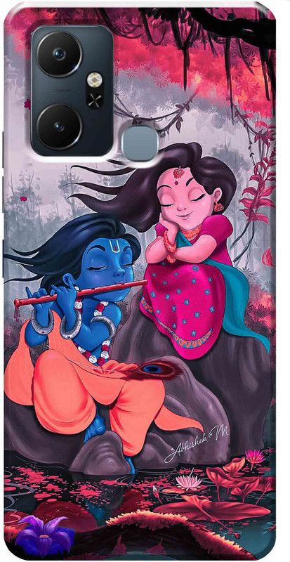 Rockerspot Back Cover for Infinix Smart 6 Plus 2808  (Multicolor, Flexible, Silicon, Pack of: 1)