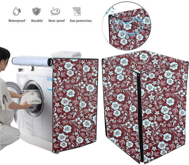 AAVYA UNIQUE FASHION Front Loading Washing Machine Cover  (Width: 60 cm, Multicolor)