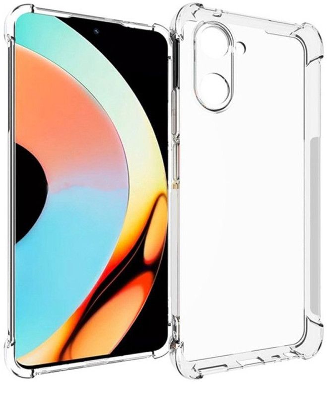 Accessories Kart Back Cover for Realme 10 pro Edge to Edge Boom Transparent case  (Transparent, Shock Proof, Pack of: 1)