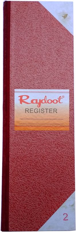 Accounts long Register 2 long Register 2 (105 Pages ) 1-Part Register  (1 Sets)