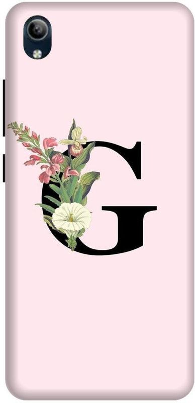 PHONE WALEY.COM Back Cover for VIVO Y90 , VIVO 1908 ,G letter,G name G word , Printed Back Cover  (Pink, Hard Case, Pack of: 1)