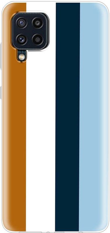 Memia Back Cover for Samsung Galaxy F22  (Multicolor, Grip Case, Silicon, Pack of: 1)