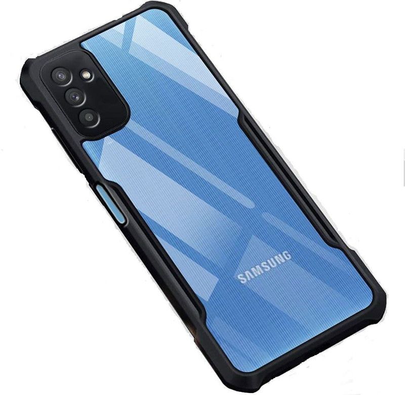 Lustree Back Cover for Samsung Galaxy M52 5G Transparent Hybrid Hard PC Impact Resistant Case  (Transparent, Shock Proof, Pack of: 1)