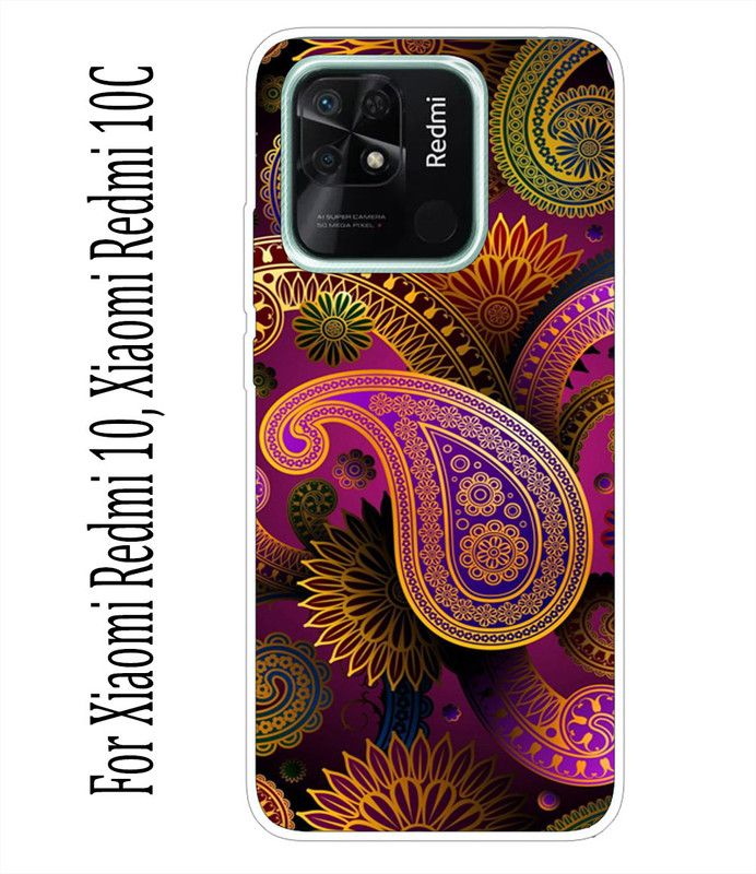 Gabroo Back Cover for Xiaomi Redmi 10, Xiaomi Redmi 10C  (Multicolor, Grip Case, Silicon)