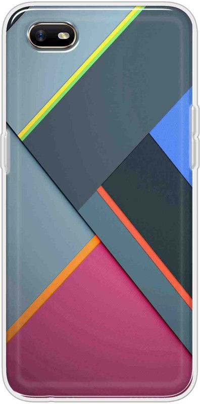 Cooldone Back Cover for OPPO A1K Back Cover  (Multicolor, Dual Protection, Silicon, Pack of: 1)