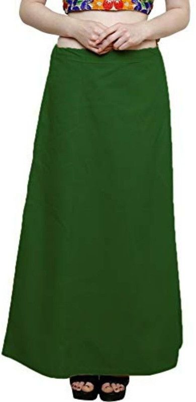 Mousumi dresses PET GREEN Pure Cotton Petticoat  (Free)