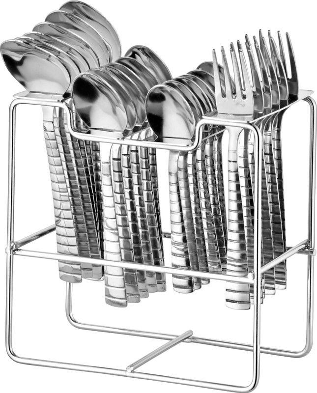 VSK Prime ZIGZAG Stainless Steel Cutlery Set  (Pack of 24)