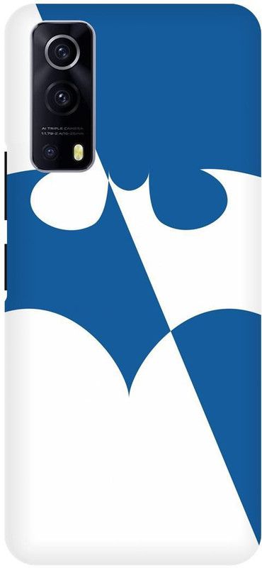 THE NARAYANA COLLECTIONS Back Cover for IQOO Z3- V2073A-BATMAN,BAT,MAN,LOGO,SIGN  (Multicolor, Hard Case, Pack of: 1)