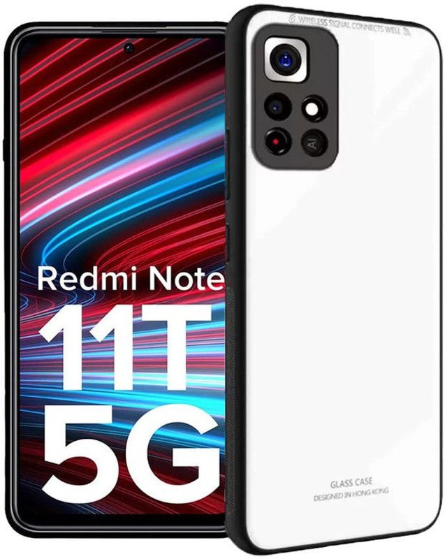 Imperium Back Cover for Redmi Note 11T 5G  (White, Hard Case, Pack of: 1)
