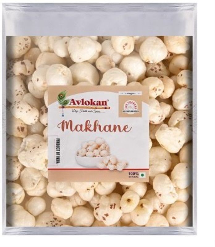 Avlokan Phool Makhana Lotus Seeds Fox Nuts / Rich in Nutrients Gluten Free Fox Nut  (100 g)