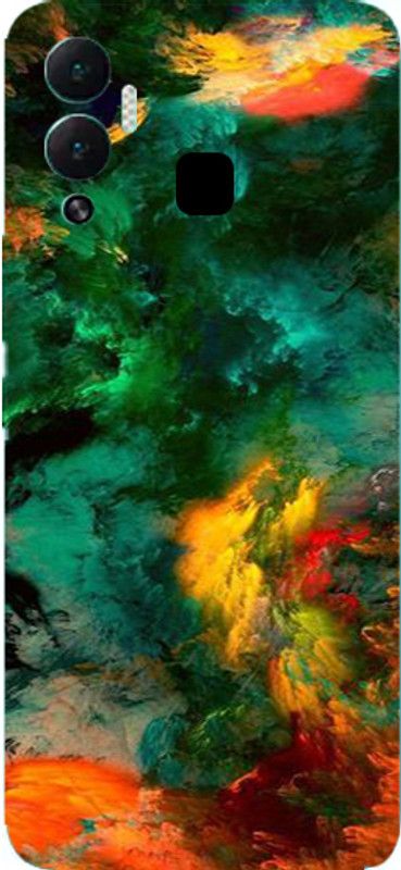 AsSkin Infinix Hot 12 Play, infinix Hot 12 play Mobile Skin  (Ultra Colored Cloud High Gloss Finish).)