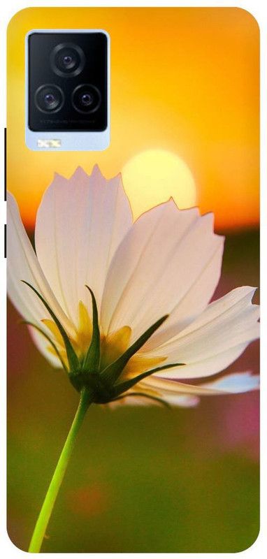 THE NARAYANA COLLECTIONS Back Cover for IQOO 7- V2049A-FOOL,ROSES,GULAB,FLOWER  (Multicolor, Hard Case, Pack of: 1)