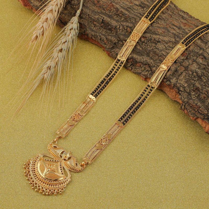 Gold-Platted Brass Mangalsutra
