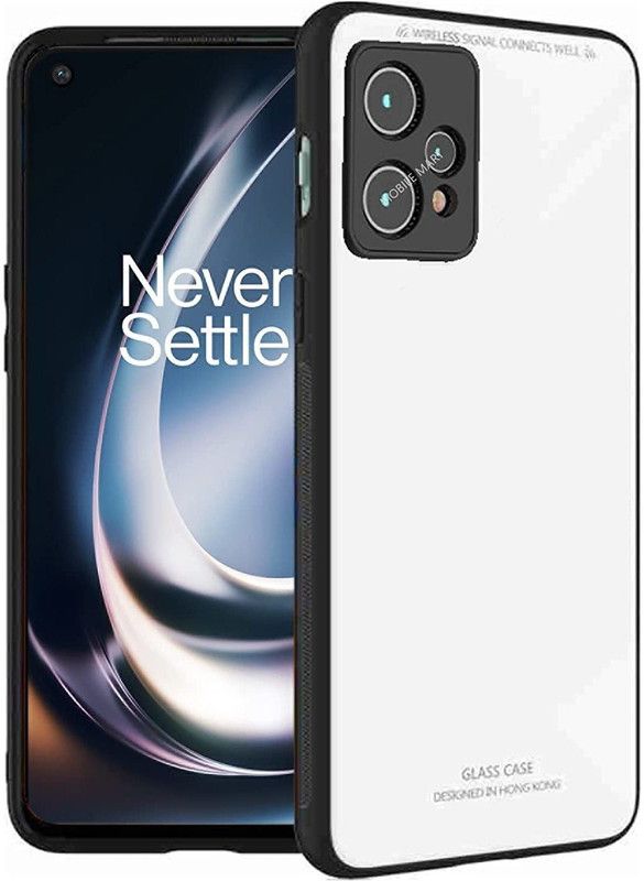 GoPerfect Back Cover for One Plus Nord CE 2  (White, Grip Case, Pack of: 1)