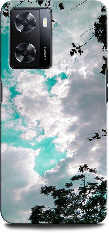 GRAFIQE Back Cover for OPPO A57 New, NATURE, PALM TREE, SKY, BEACH  (Multicolor, Shock Proof, Pack of: 1)