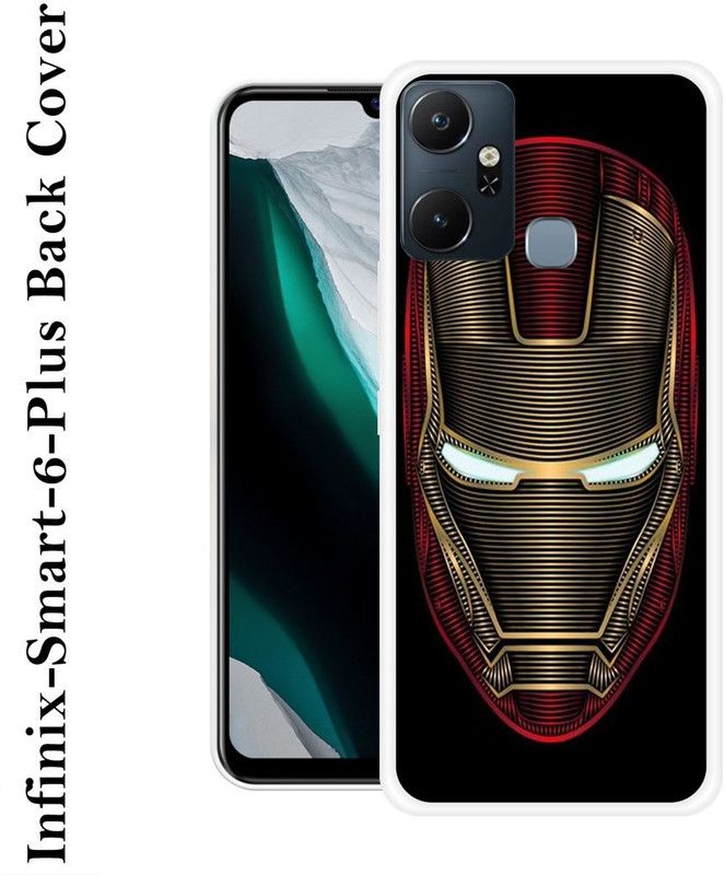 redfly Back Cover for Infinix Smart 6 Plus  (Multicolor, Grip Case, Silicon, Pack of: 1)
