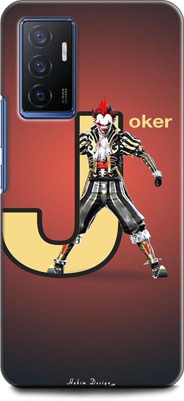 Wall Art Back Cover for Vivo V23E (5G) Free Fire, Joker, Gamer  (Multicolor, Dual Protection, Pack of: 1)