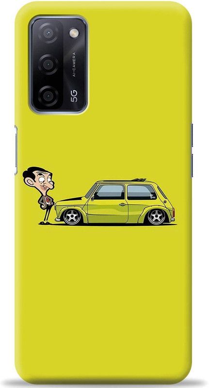 Dreamer Back Cover for Oppo A53s  (Yellow, Shock Proof, Pack of: 1)