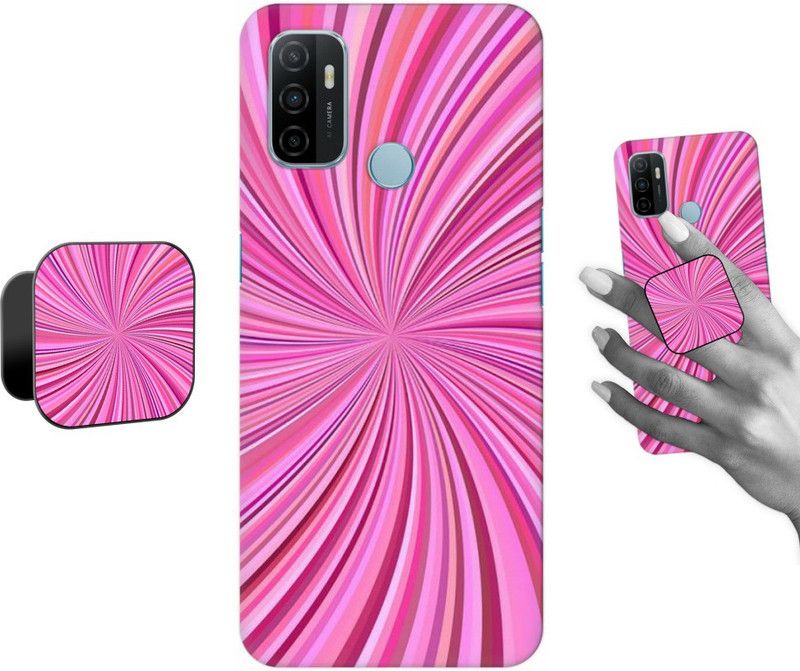 COBIERTAS Back Cover for Oppo A33  (Multicolor, Cases with Holder, Pack of: 1)