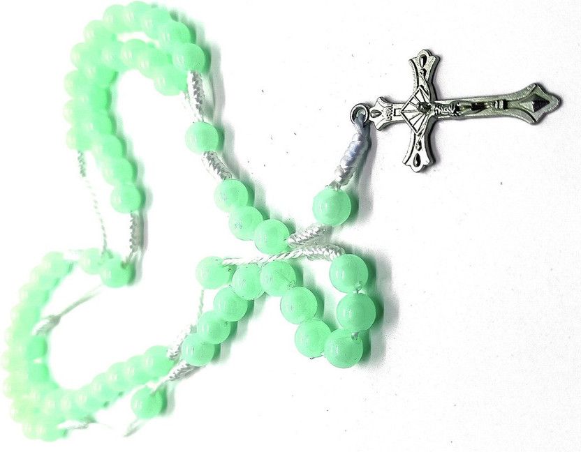 Jesus Cross Radium Pendent Religious Jewellery Chain for Christmas Gift RL461 Sterling Silver Stainless Steel Pendant Set