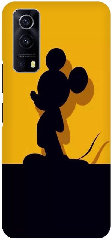 THE NARAYANA COLLECTIONS Back Cover for IQOO Z3- V2073A-MICKEY,MINNIE,MOUSE,CARTOON,LOVE  (Multicolor, Hard Case, Pack of: 1)