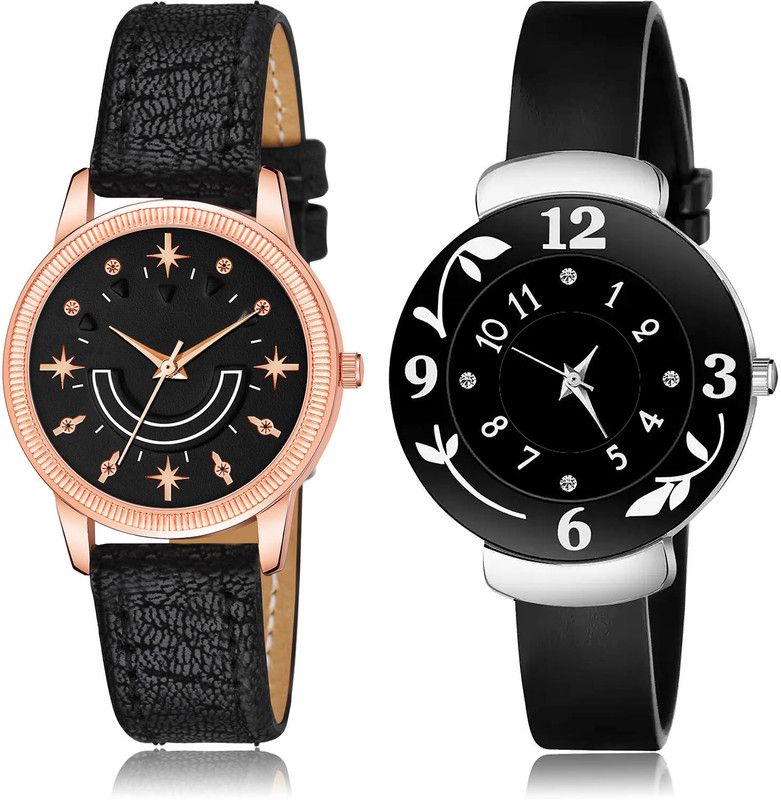 Analog Watch - For Girls Latest Quartz 2 Watch Combo For Women And Girls - GW66-G24