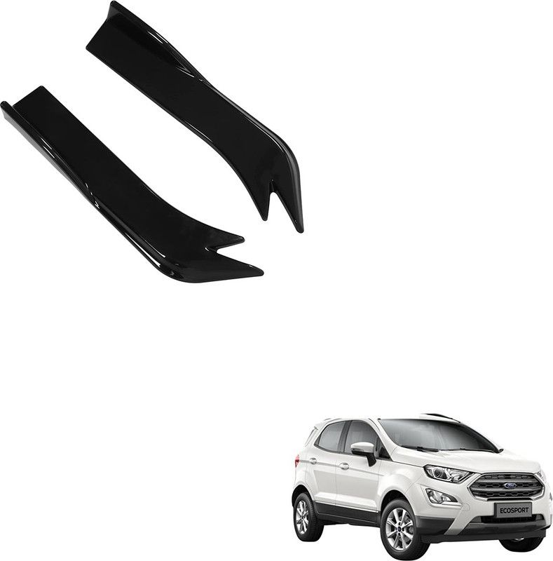 SEMAPHORE Plastic Car Bumper Guard  (Black, Pack of 2, Ford, Ecosport)