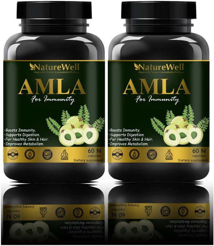 Naturewell AMLA CAPSULE (120N Gold)ultra  (2 x 60 No)