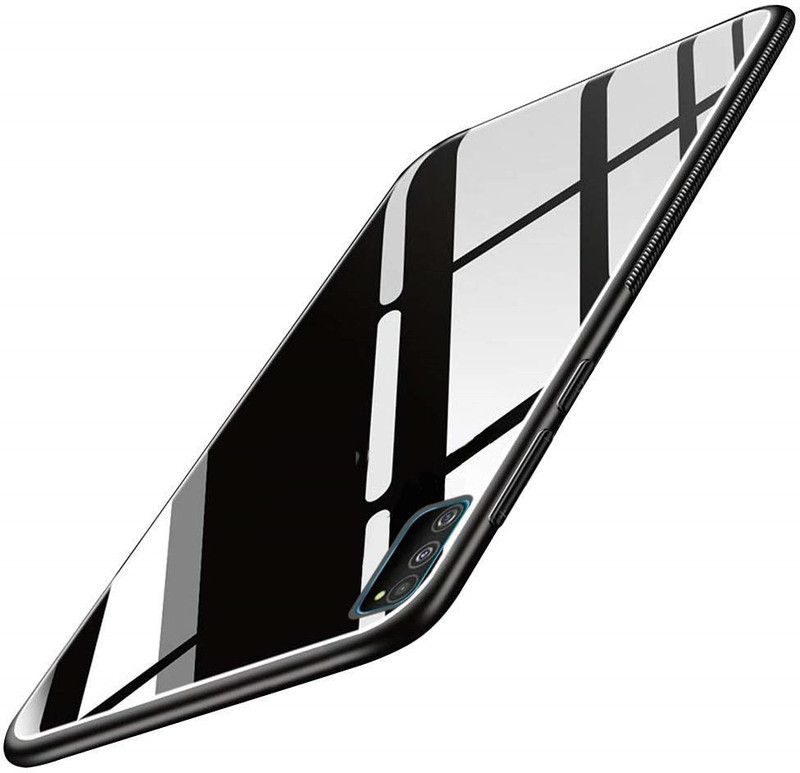 ELEF Back Cover for Samsung Galaxy M02s  (Black, Camera Bump Protector)