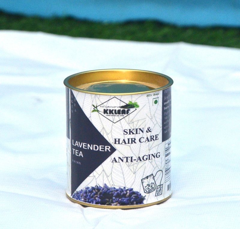 KK group's KKleaf LAVENDER DIP_10_Bags Herbal Tea Bags Tin  (0.7 kg)