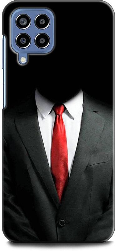 WallCraft Back Cover for SAMSUNG Galaxy M53 5G SHIRT, TIE, MAN IN BLACK, GENTLEMAN, HITMAN  (Multicolor, Dual Protection, Pack of: 1)