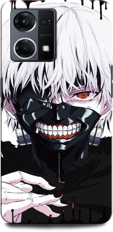 INTELLIZE Back Cover for OPPO F21 Pro 4G KANEKI KEN, ANIME, KANEKI, KEN, MANGA, TOKYO, TOKYO GHOUL  (Multicolor, Hard Case, Pack of: 1)