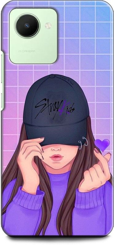 WallCraft Back Cover for Realme C30s, RMX3690 HEARTBEAT, BTS, BANGTAN, BEAT, HEART, KPOP  (Multicolor, Dual Protection, Pack of: 1)