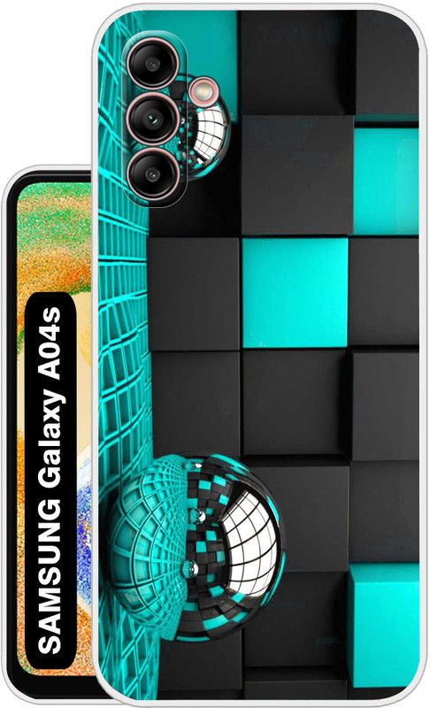 Case Club Back Cover for SAMSUNG Galaxy A04s  (Green, Black, Grip Case, Silicon, Pack of: 1)