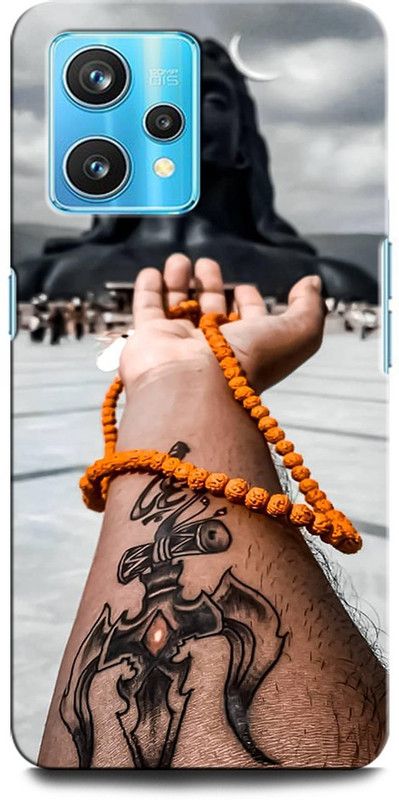GRAFIQE Back Cover for Realme 9 4G SHIVJI, LORD SHIVA, MAHADEV, BHOLENATH, TRISHUL  (Multicolor, Shock Proof, Pack of: 1)