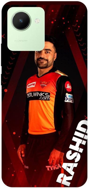 FRONK Back Cover for realme C30s, RMX3690, RASHID, KHAN, SUNRISES, HYDERABAD  (Orange, Hard Case, Pack of: 1)