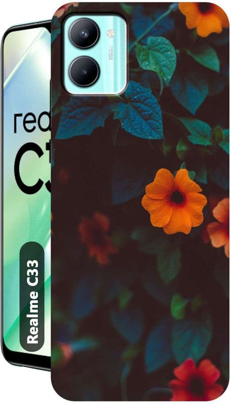 BUYMORE Back Cover for Realme C33  (Multicolor, Grip Case, Silicon, Pack of: 1)