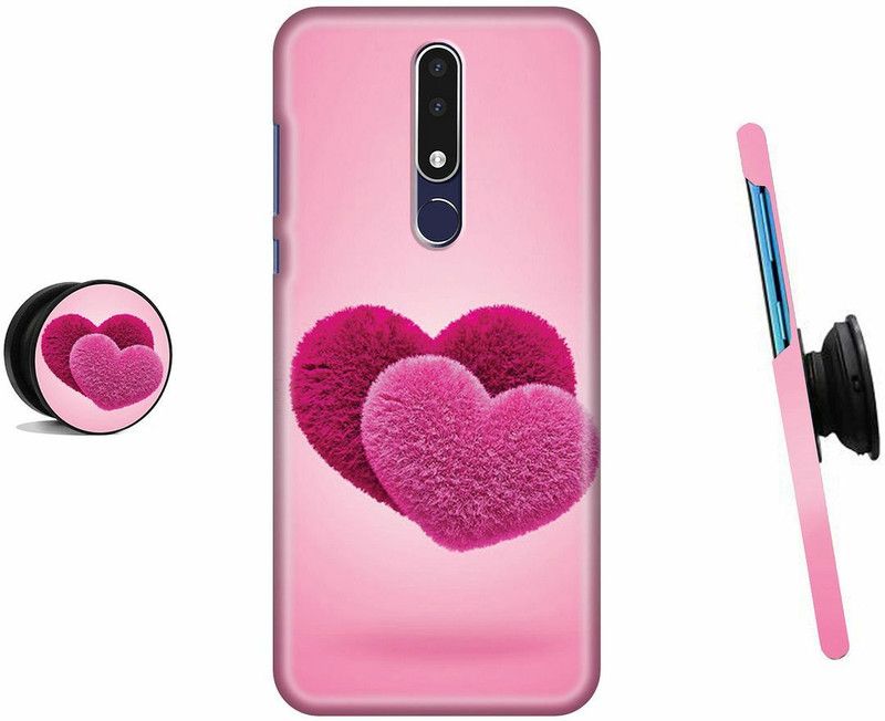 MY SWAG Back Cover for Nokia 3.1 Plus  (Multicolor, Cases with Holder)