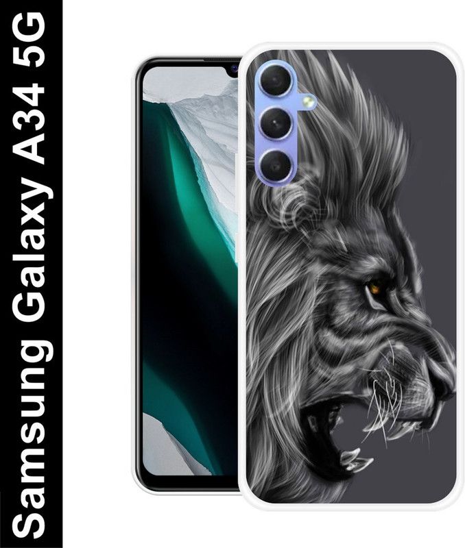 Ghumakkad Back Cover for Samsung Galaxy A34 5G  (Multicolor, Grip Case, Silicon, Pack of: 1)