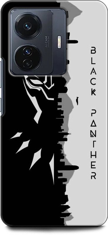 Dronk Back Cover for Vivo T1 Pro 5G, V2151 BLACK PANTHER, BLACK PANTHER COMICS, BLACK PANTHER, WAKANDA  (Multicolor, Dual Protection, Pack of: 1)